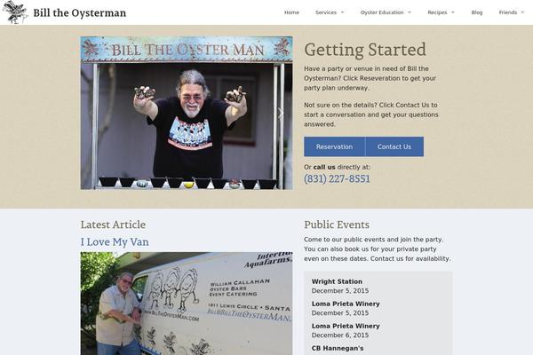 billtheoysterman.com site used Rocket-fuel