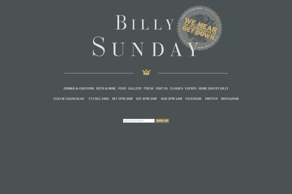 Bs theme site design template sample