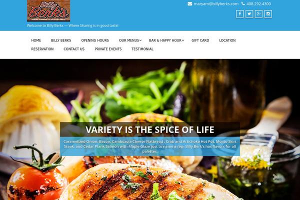 Enigma theme site design template sample