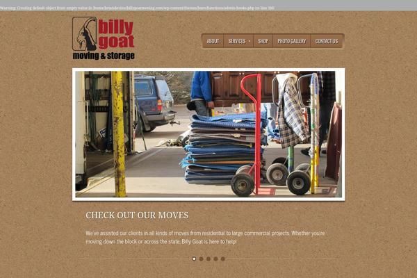Büro theme site design template sample