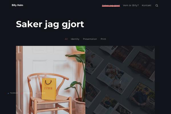 Sohopro theme site design template sample
