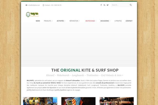 Terra theme site design template sample