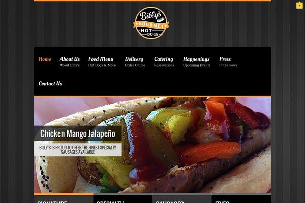 LinoFeast theme site design template sample