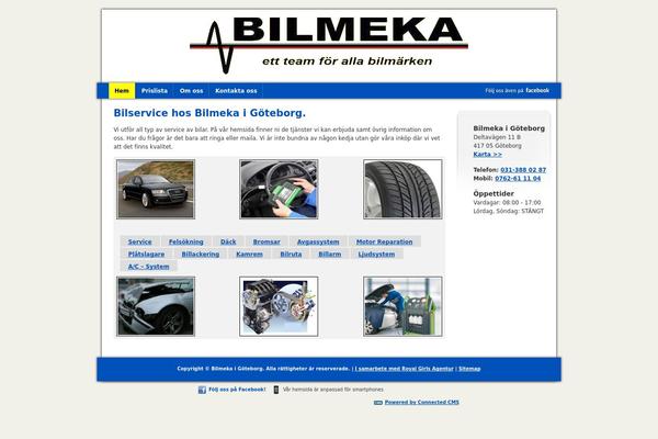 bilmeka.se site used Cms-multi