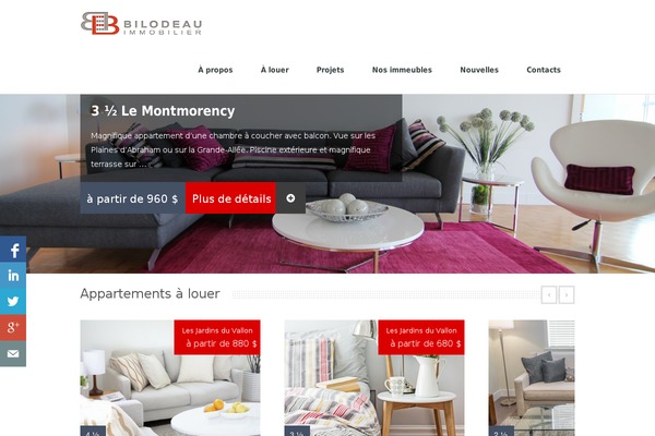 Homeland theme site design template sample
