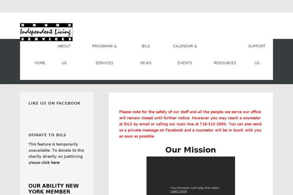 Site using Blox-lite plugin
