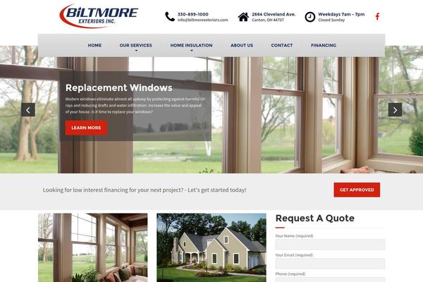 biltmoreexteriors.com site used BuildPress
