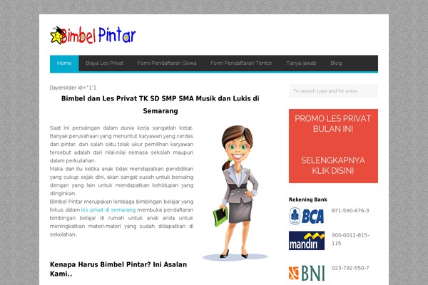 bimbelpintar.web.id site used GoPress