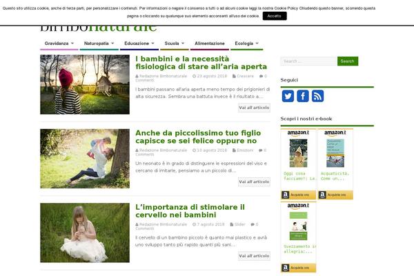 MesoColumn theme site design template sample