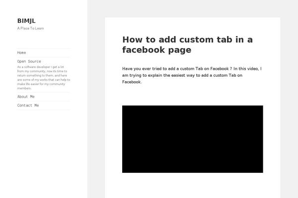 Twenty Fifteen theme site design template sample