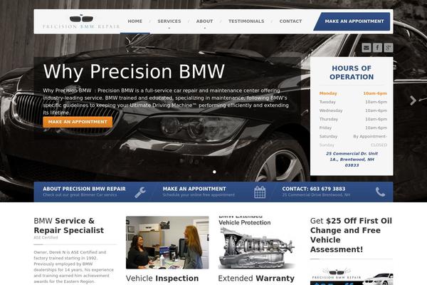 CarPress theme site design template sample