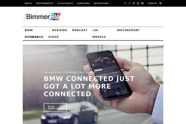 Neomag theme site design template sample