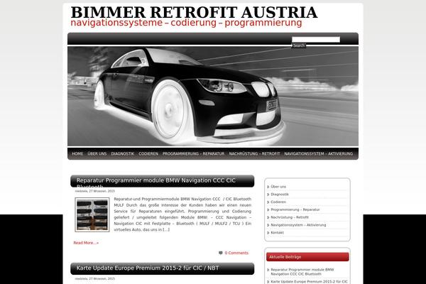 Breathe theme site design template sample