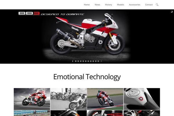 Mercury theme site design template sample