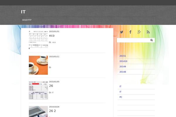 Gush2 theme site design template sample