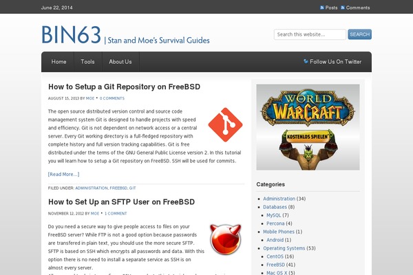 BlogArise theme site design template sample