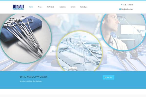Magnis theme site design template sample
