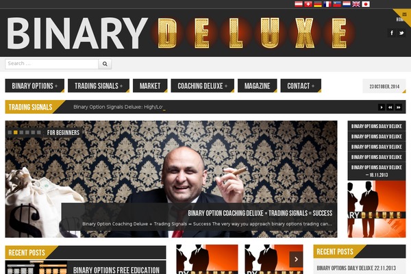 Powermag theme site design template sample