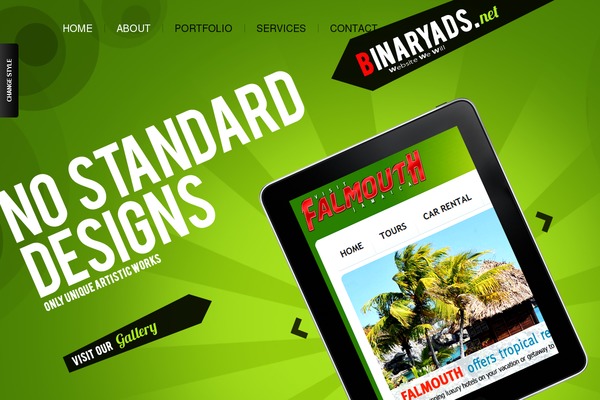 binaryads.net site used Theme1219