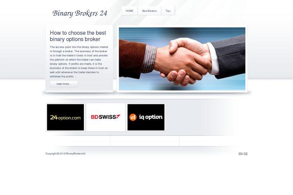 Crystal theme site design template sample