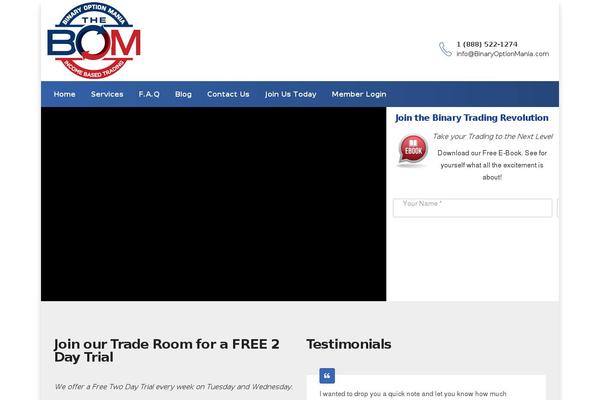 Site using Custom-stock-ticker plugin