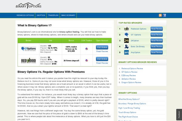 Tradingtheme theme site design template sample