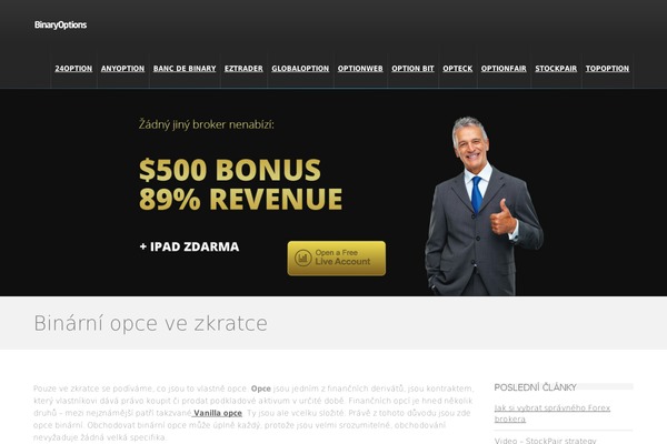 binaryoptionsbrookers.cz site used Neuron