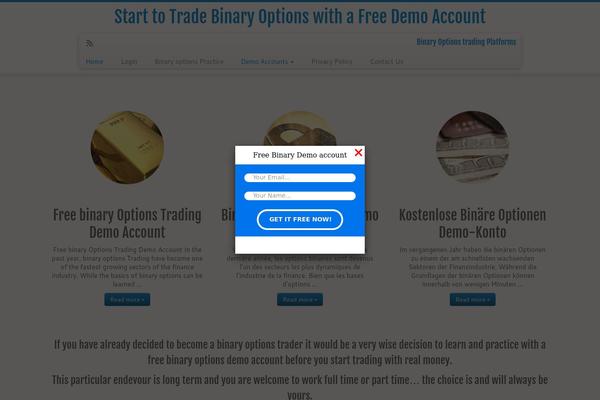 Customizr theme site design template sample