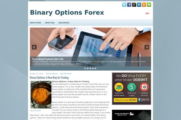 theBusiness theme site design template sample