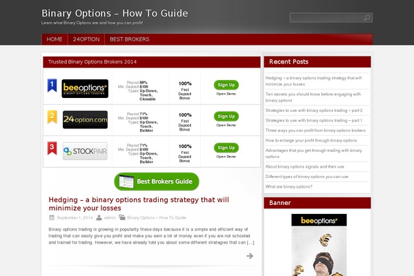 Red Modern theme site design template sample