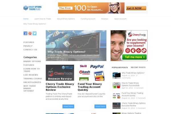 Split theme site design template sample