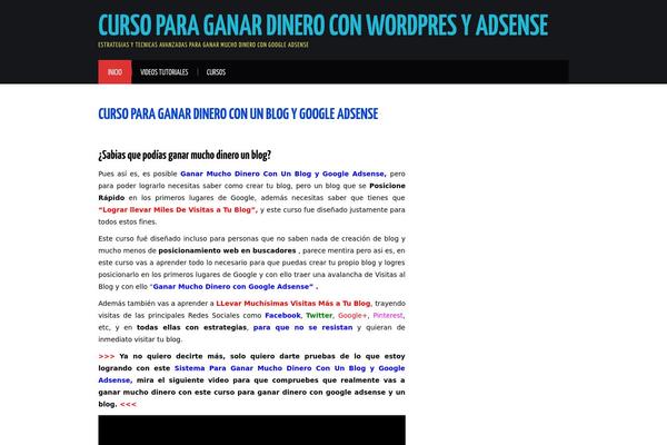 Hiero theme site design template sample
