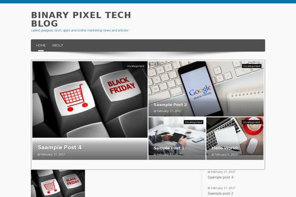 Viral theme site design template sample