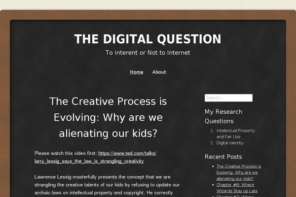 Classic Chalkboard theme site design template sample