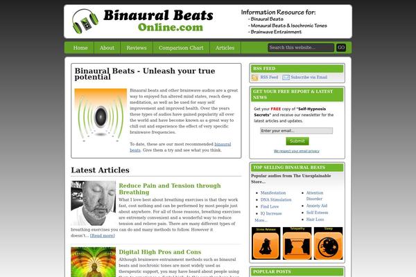Streamline theme site design template sample