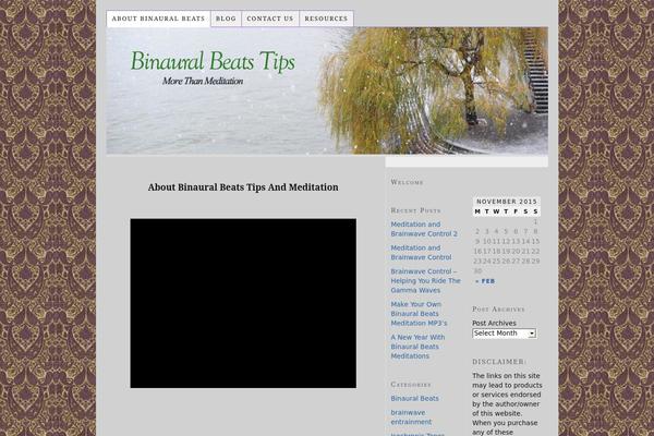 Thesis 1.8.6 theme site design template sample