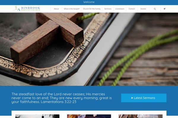 Site using Sermon Manager plugin