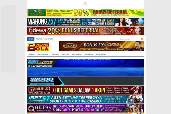 Freshlife theme site design template sample