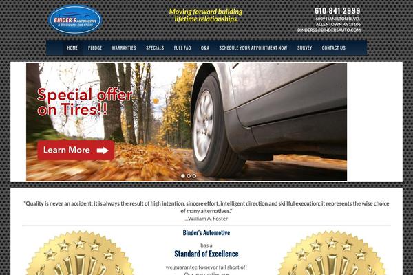 Winfield theme site design template sample