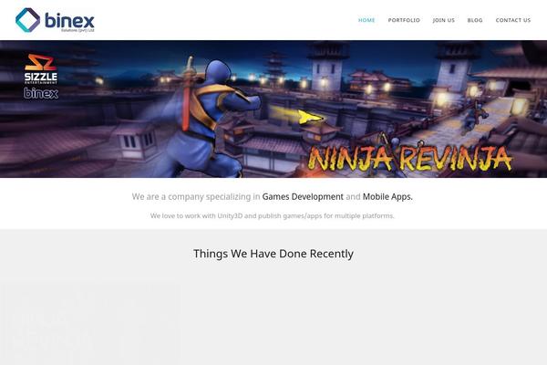 Wynn theme site design template sample