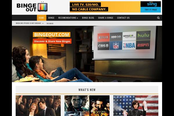 Valenti theme site design template sample