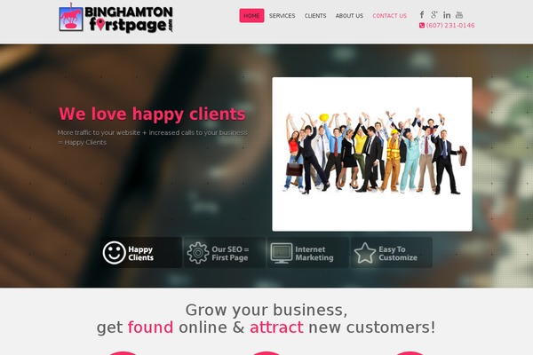 Grepfrut theme site design template sample