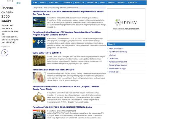 bingkaiberita.com site used Seoelite
