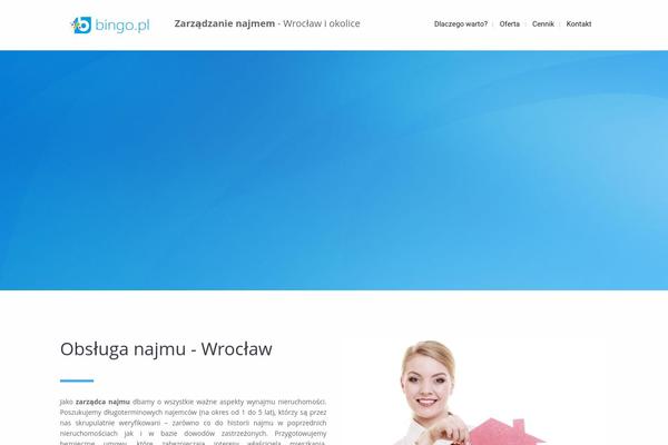 Wiz theme site design template sample