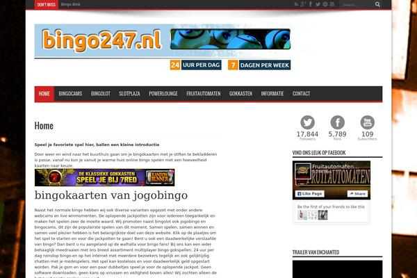 Jarida-theme theme site design template sample