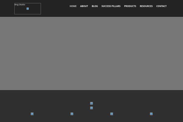Porcelain theme site design template sample