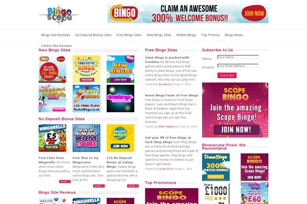 Glamour theme site design template sample