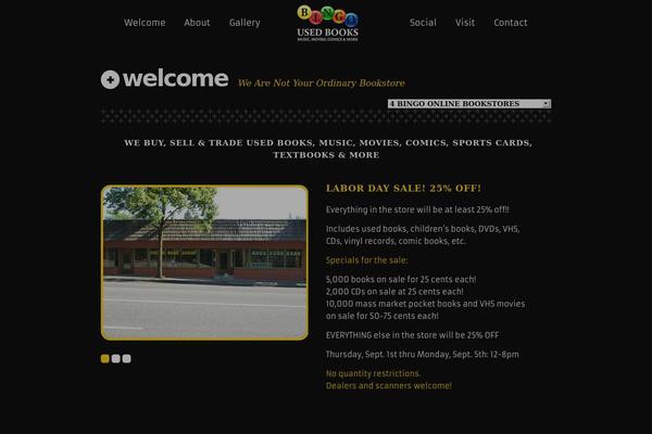 bingousedbooks.com site used Bingo