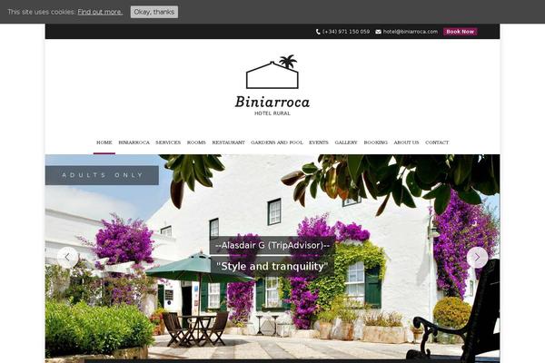 Site using Quitenicebooking plugin