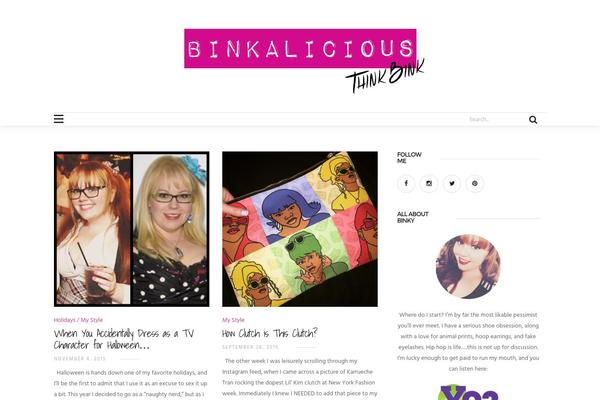 binkalicious.com site used The-marmalade